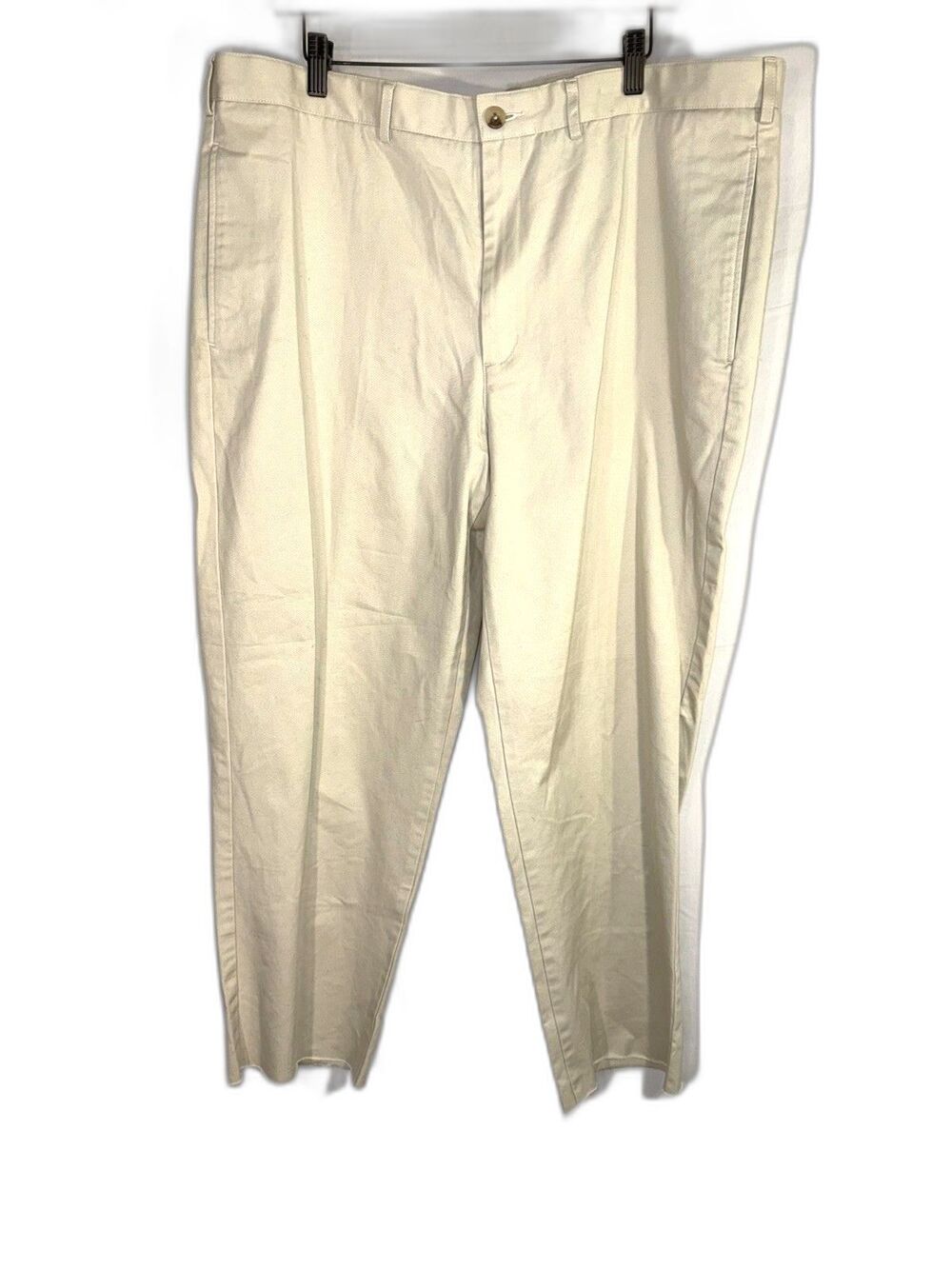 Lands End Men’s khaki Raw Hem Sz 42X29